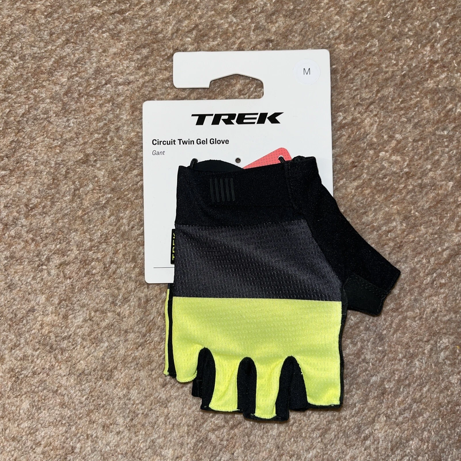 Unisex Trek Circuit Twin Gel Cycling Gloves. Visibility Yellow/Black. Medium.
Opens in a new window