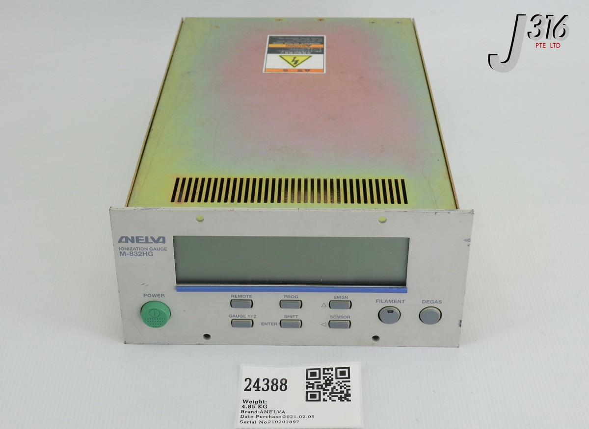 ANELVA M-832HG Ionization Vacuum Gauge ANELVA M-832HG Ionization