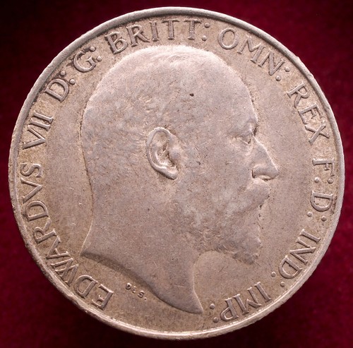 Great Britain Florin 1904 - King Edward VII - Standing Britannia (L0909) - Picture 2 of 2