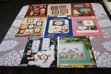 COUNTRY CROSS STITCH 8 26 28 43 46 67 101 Cupboard Quilts Birds Love Barn UPICK