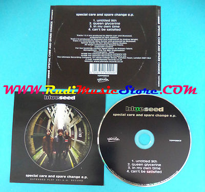 CD Singolo BLUE SEED Special Care And Spare Change EP TOPP068CD PROMO(S24)