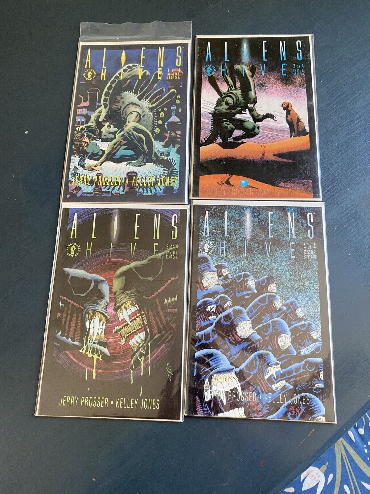 Aliens: Hive #1-4 (Dark Horse Comics 1992) Full Run Lot Complete Series Set