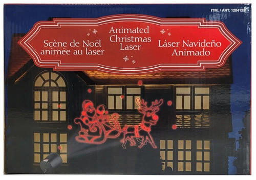 Animated Christmas Laser Light Projector