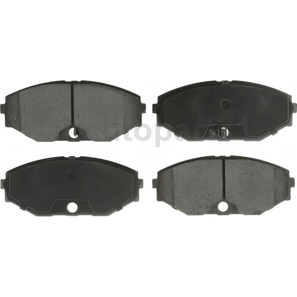 Rotores de freno delanteros traseros + Kit de pastillas de freno para 1993 1994 1995 1996 Infiniti J30 Foto 2 de 4