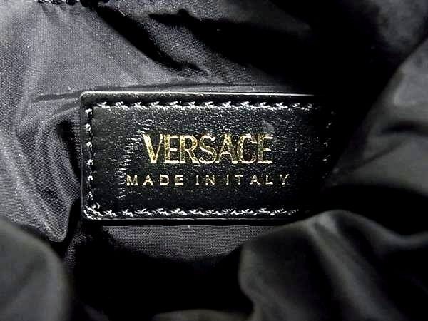 VERSACE Nylon Drawstring Mini Backpack Daypack Wo… - image 9