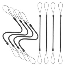 8 Pcs Pen Leash Lanyard Stylus Telescopic Spring Bungee Cord for Elastic Tether