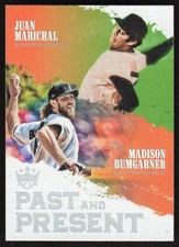 2018 Panini Diamond Kings Past and Present Juan Marichal Madison Bumgarner