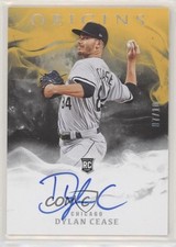 2020 Panini Chronicles Origins Signatures Gold 7/10 Dylan Cease #12 Auto uk2