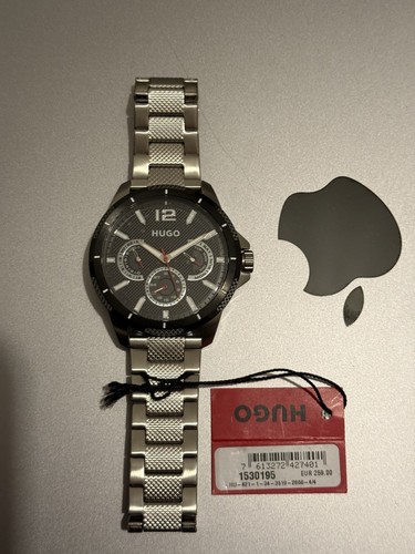 Orologio sportivo con bracciale in acciaio inox HUGO 1530195 - W45290 - Foto 1 di 5