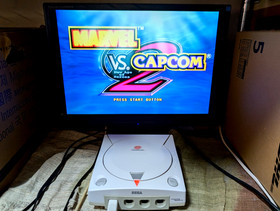 Dreamcast Console System Visual Memory  Marvel VS Capcom 2  Japan