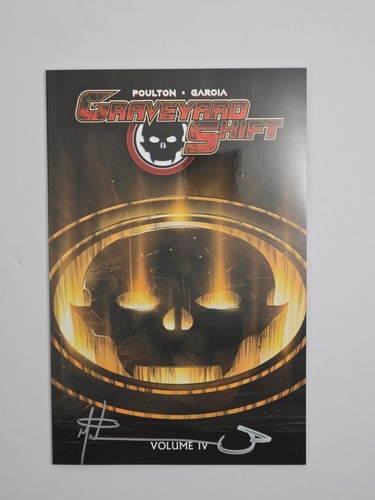 Graveyard Shift Vol 1 - 4 TPB Signed Supplemental 1 - 3 Sketch & Extras Poulton - Picture 5 of 13