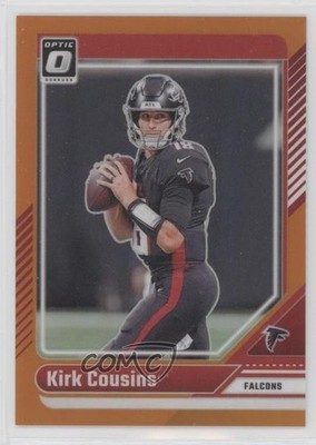 2024 Panini Donruss Optic Orange Prizm 108/249 Kirk Cousins #7 0qw3