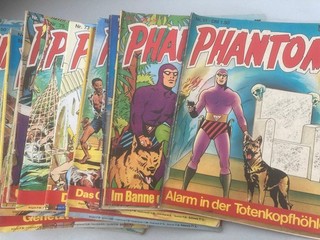 Bastei: 77 x PHANTOM Comic Hefte (Großformat) [8122B]