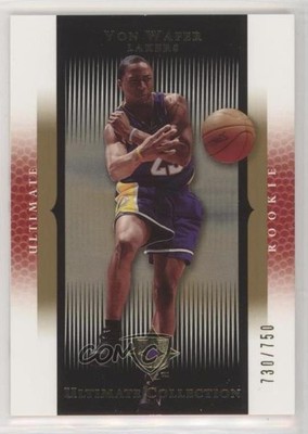 2005-06 Ultimate Collection Ultimate Rookie 730/750 Von Wafer #131 0b5