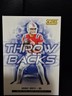 2025 Score - Throwbacks Drake Maye #3 Insert Gold Parallel PATRIOTS MINT