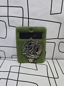 Decorative Leslie Scottish Clan Crest Badge From Scotland.