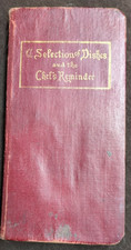 A Selection of Dishes and the Chef's Reminder by Charles Fellows 10th Edition
