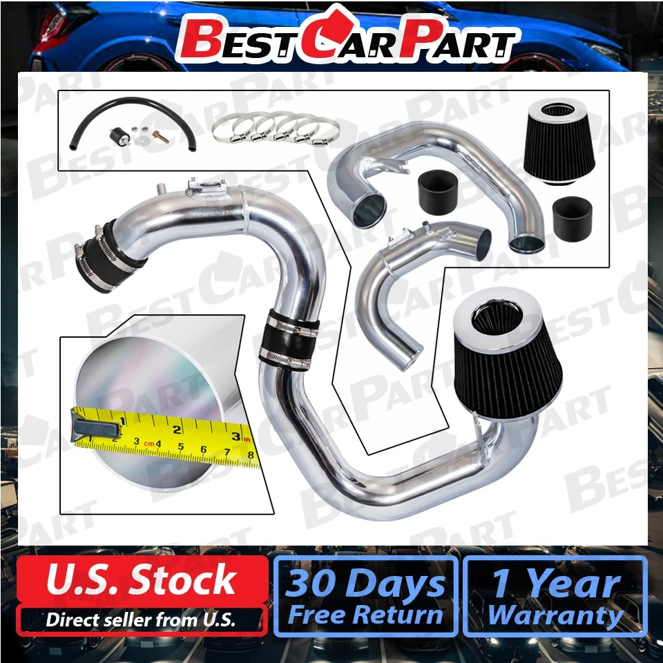 BCP 黑色 2004 2005 2006 2007 2008 年 2009 年马自达 3 2.0L 2.3L L4 冷进气口 — 第 2/4 张图片