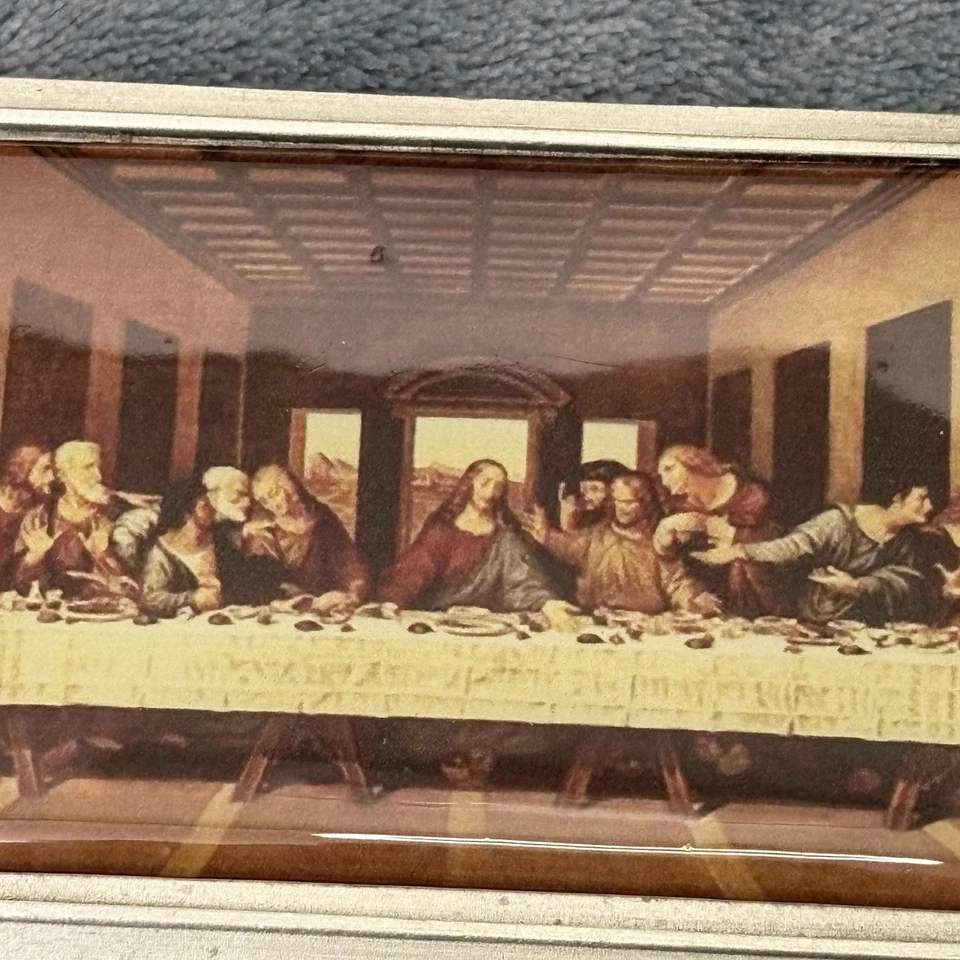 Hebilla de cinturón The Last Supper 2004 vintage de Great American Products  Foto 2 de 4