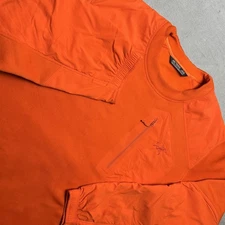 Arcteryx Konseal Crewneck Pullover Sweater Mens XL Pocket Rho Kragg Solaris Pads