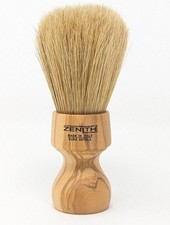 Unbleached Boar Brush w/Olive Wood Handle by Zenith. 28mm Knot UB3