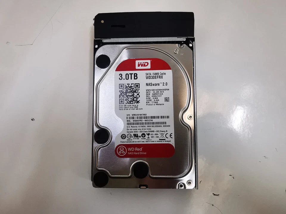 Thecus N4510U-S 4-Bay 1U Rack NAS + 3×3TB HDDs = 9TB Tested Working - Image 3 of 4