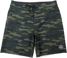 XCEL INFINITI Men's Camo HYBIRD Shorts - Olive/Camo - Size 34 - NWT - LAST ONE