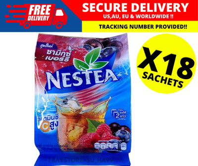 NESTEA Instant Mixed Berries Tea Mixes High Vitamin C 225g (12.5g x 18 sachets)