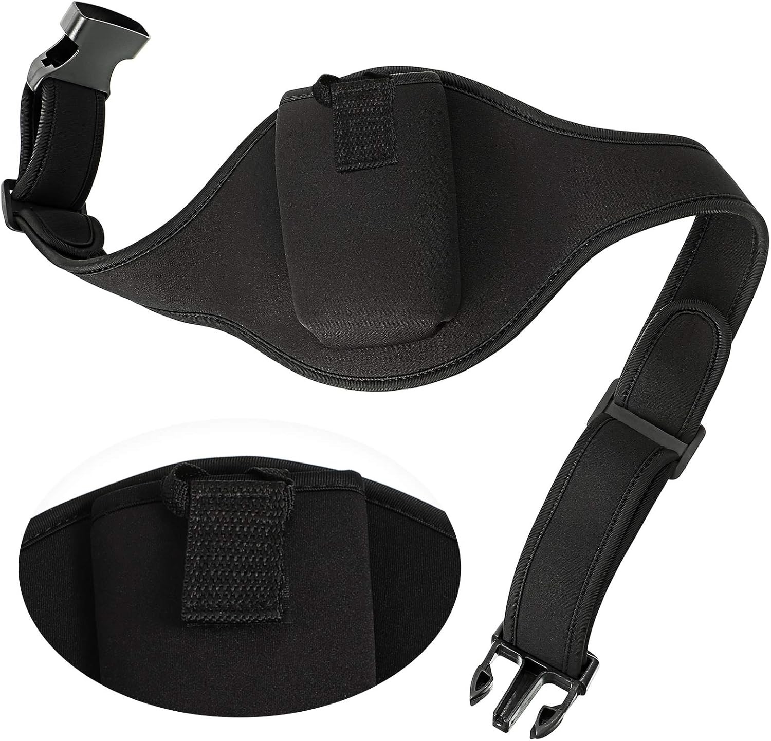 Weewooday Mic Belt for Fitness Instructor Microphone Belt Holder Waistband Bag