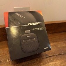 Bose New SoundLink Micro Portable Bluetooth Speaker 2nd Gen Black - Brand New