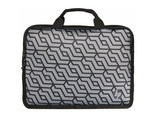 HP Protective Reversible 11" Black/Geo Sleeve 471D2AA - Afbeelding 1 van 3