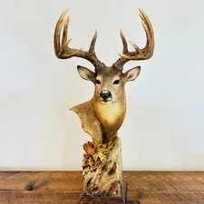 Mill Creek Studios Deer/Buck Autumn Bust 2005 Joe Slockbower
