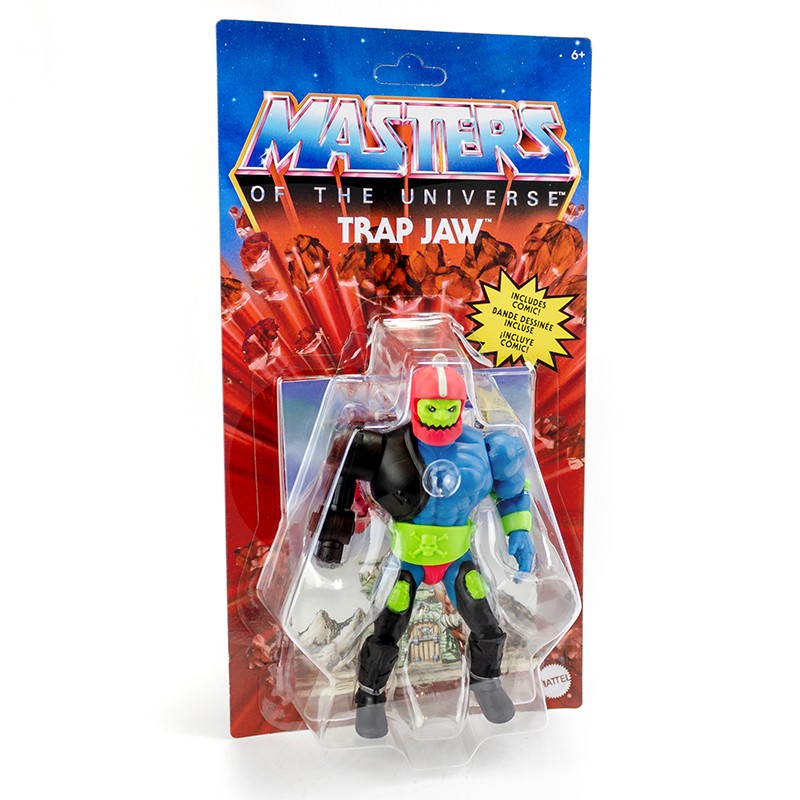 Masters of the Universe Origins 14 cm Action Figur: Trap Jaw