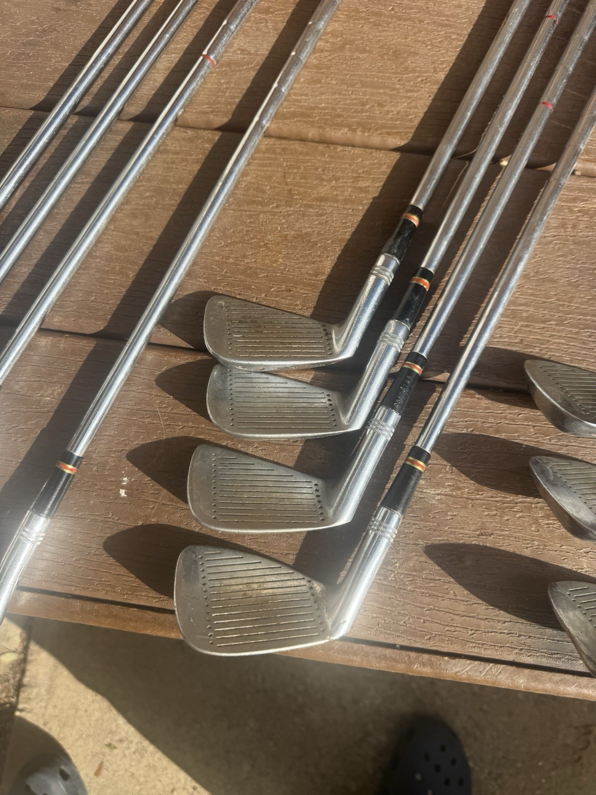 Wilson Staff Iron Set 1973-1974 Stiff  Iron 1-SW 2-9 Matching Numbers