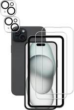 Easy Alignment Frame Designed for Iphone15 Tempered Glass Screen Protector 2-Pac
