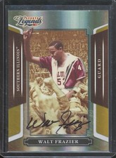 2008 Donruss Playoff Sports Legends WALT FRAZIER #32 Gold Signatures Auto /25