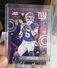 Topps Cosmic Chrome 2025 Jaxson Dart New York Giants Football RC #174 Purple/150