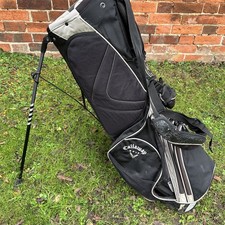 CALLAWAY🚩Golf Lite Golf Stand Bag/Black/6-Way/Carry Bag (GC+)