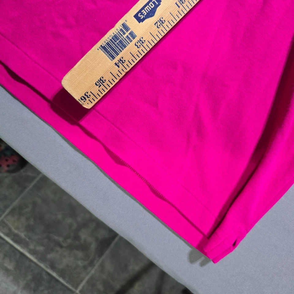 Ralph Lauren Dress Womens Large Short Sleeve Collared tShirt Classic pink logo - Image 2 of 4