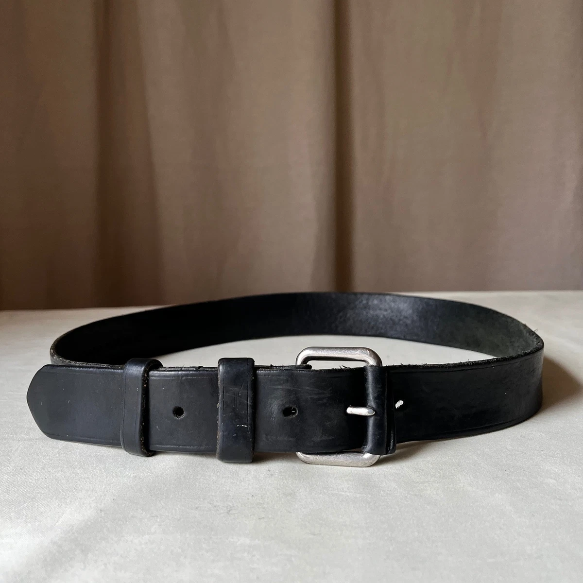 Vintage Banana republic black leather belt with contrast stitching xs BANANA REPUBLIC LEATHER Belt,banana Republic Belt Womens  main image 2