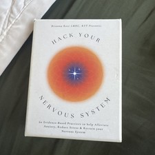 Hack Your Nervous System Card Deck Brianna Rose 60 Cards Stress Anxiety Relief