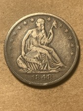 1848 O Seated Liberty Half Dollar - As Shown! (#1589)