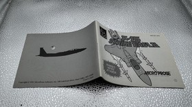 F-15 Strike Eagle Nintendo NES W/Manual VGC 8 Bit Retro PAL 1991 #0207