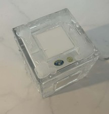 Bohemia Crystal Baby Photo Cube, 5 inches