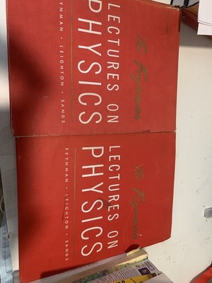 The Feynman Lectures on Physics Vol I & II Hardcover Set - Used