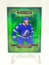 2022-23 Upper Deck Stature - Rookies Cole Koepke #181 Green /99 (RC)