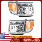 Fit 1997 - 2000 Toyota Tacoma 2WD Without PreRunner Corner Head Light Combo SET