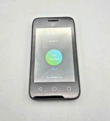 TracFone - Alcatel One Touch Pixi Eclipse 2GB Black