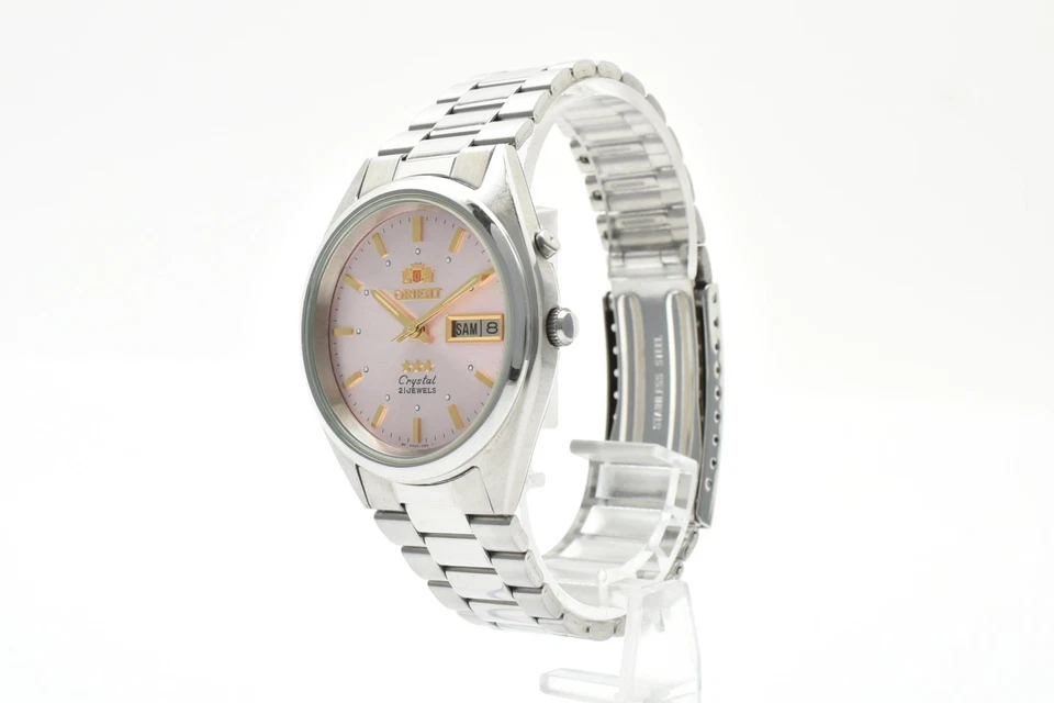 [Casi Como Nuevo] Reloj Automático Hombre ORIENT EM04-D0 Tres Estrellas 21Jewels De Japón Foto 3 de 4