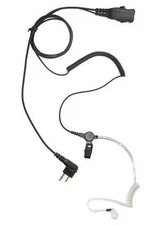 Single Wire Acoustic Tube Surveillance Earpiece for Blackbox GO! Two Way Radio